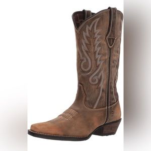 Women's Dream Catcher Teal Western Boot Mid Calf